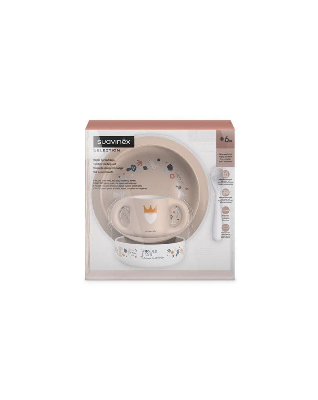Set svezzamento girl +6m - suavinex