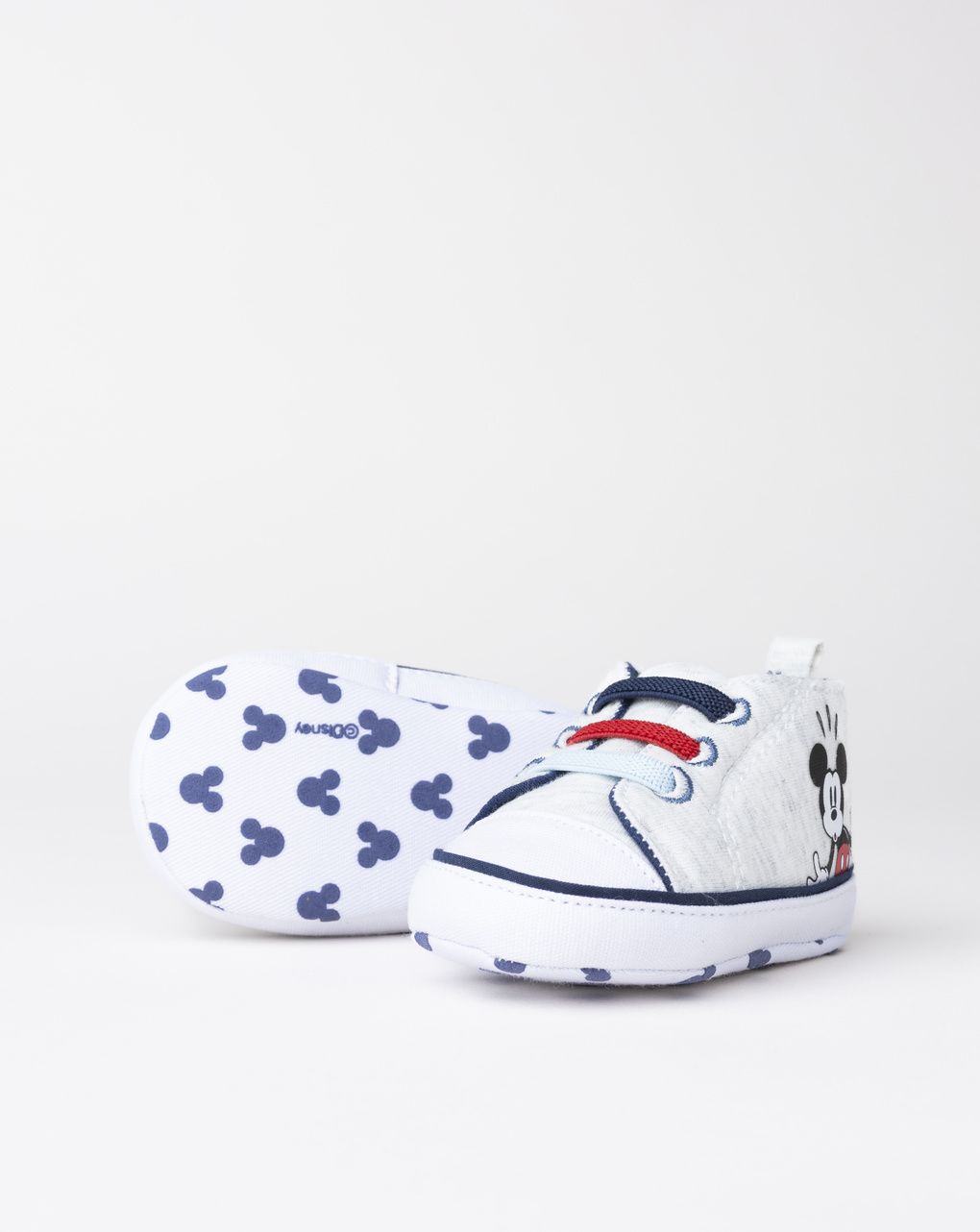 Scarpine grigie neonato disney mickey mouse