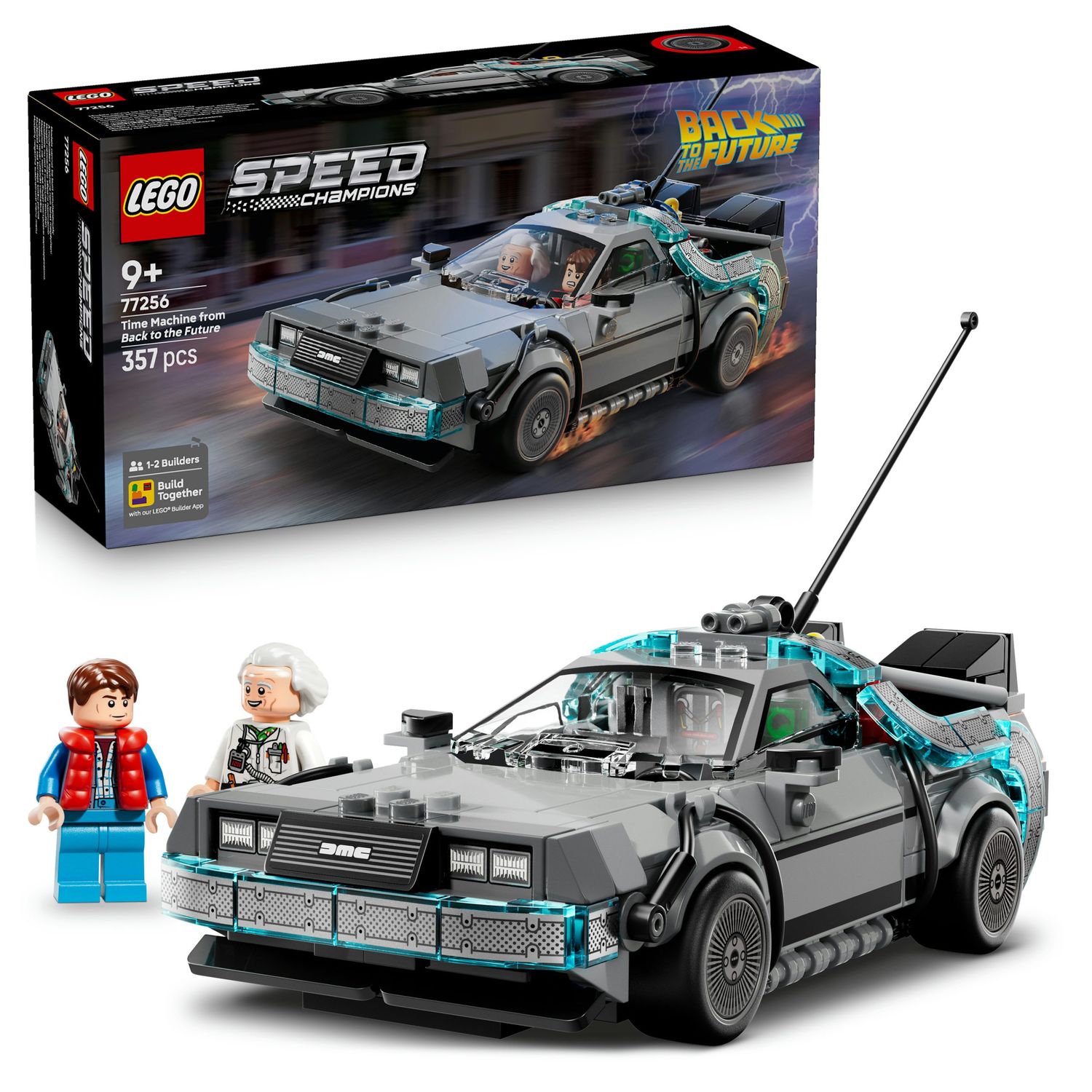 Lego speed champions macchina del tempo di ritorno al futuro - 77256
