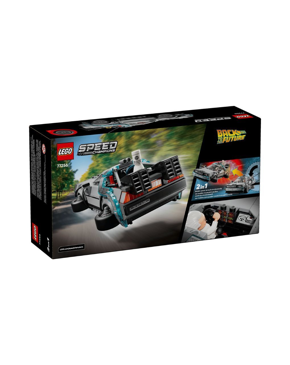 Lego speed champions macchina del tempo di ritorno al futuro - 77256