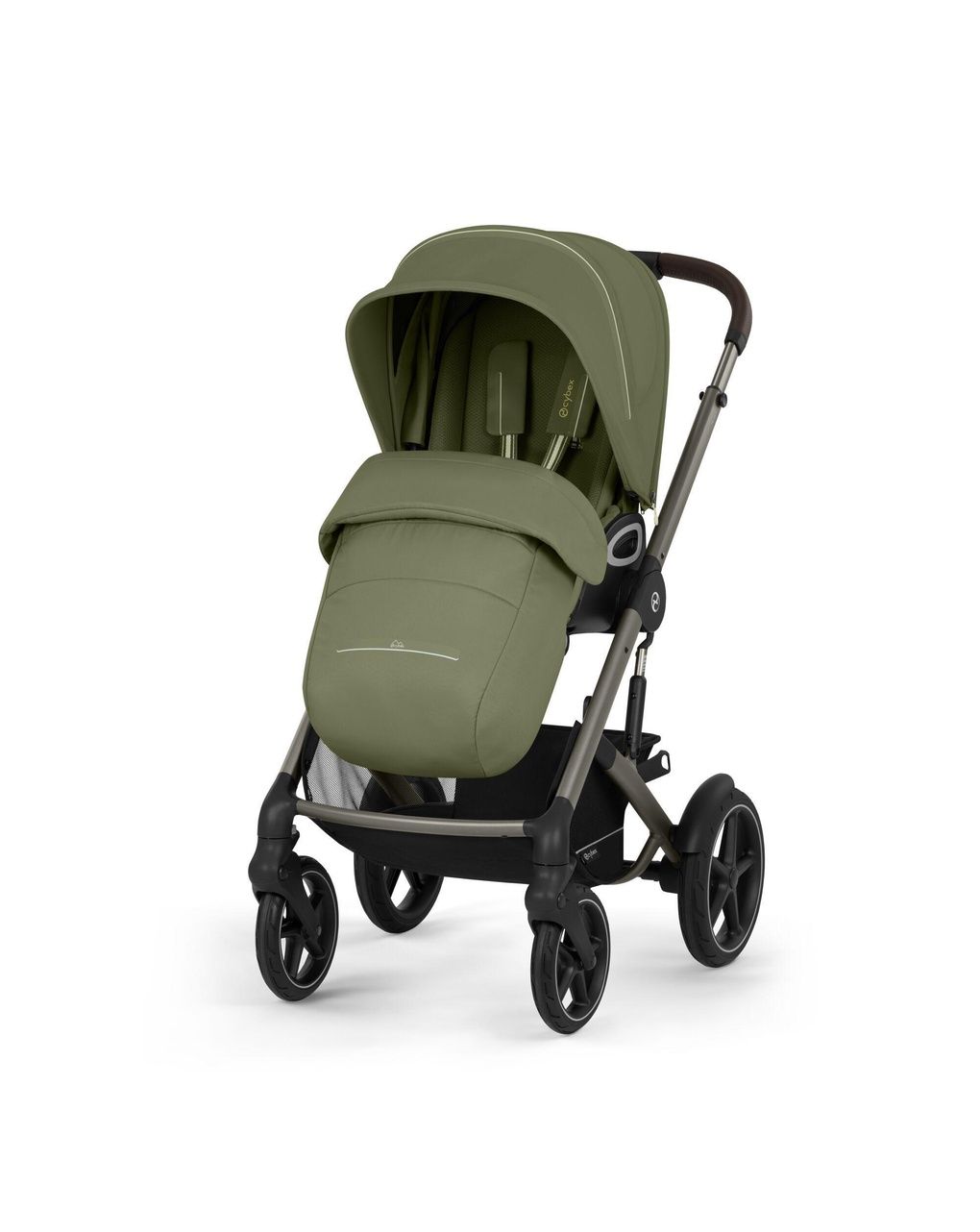Passeggino talos s lux tpe moss green  - cybex