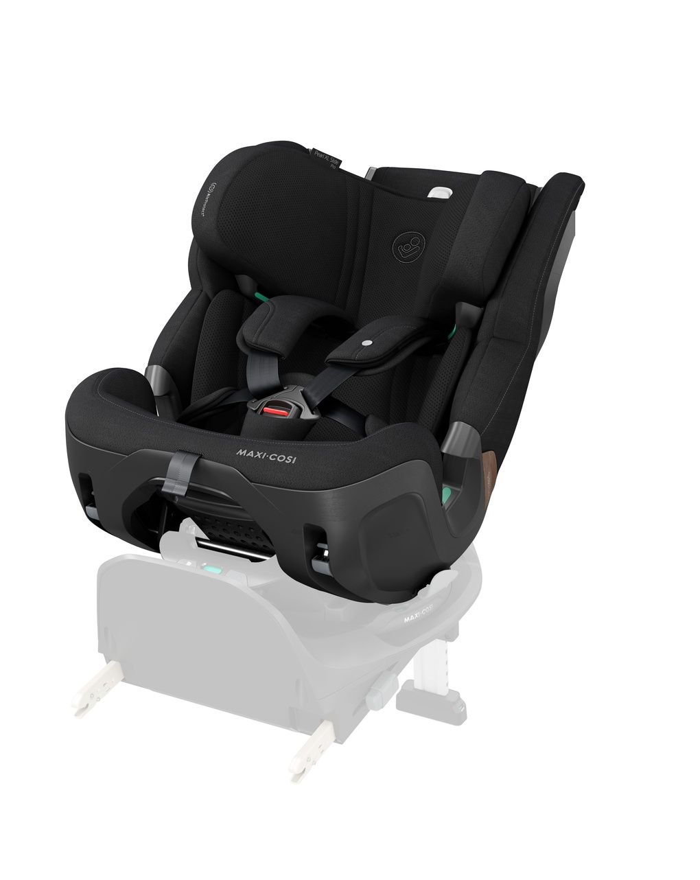 Seggiolino auto  pearl xl slide pro (61-150 cm) authentic black - maxi-cosi