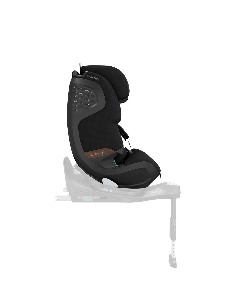 Seggiolino auto  pearl xl slide pro (61-150 cm) authentic black - maxi-cosi
