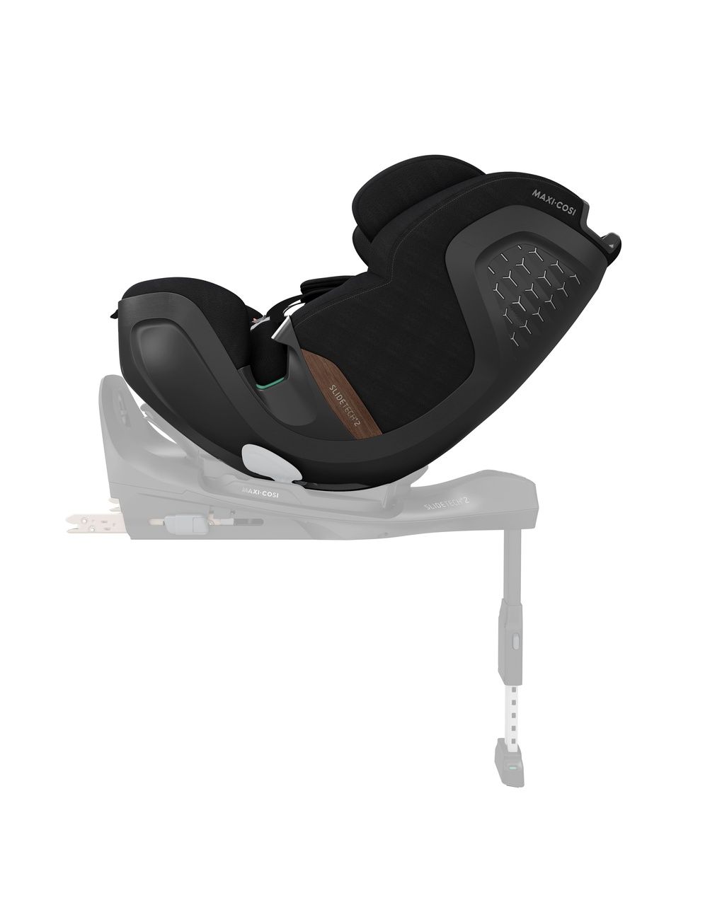 Seggiolino auto  pearl xl slide pro (61-150 cm) authentic black - maxi-cosi