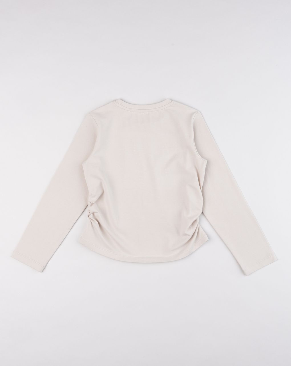 T-shirt bambina maniche lunghe minnie beige