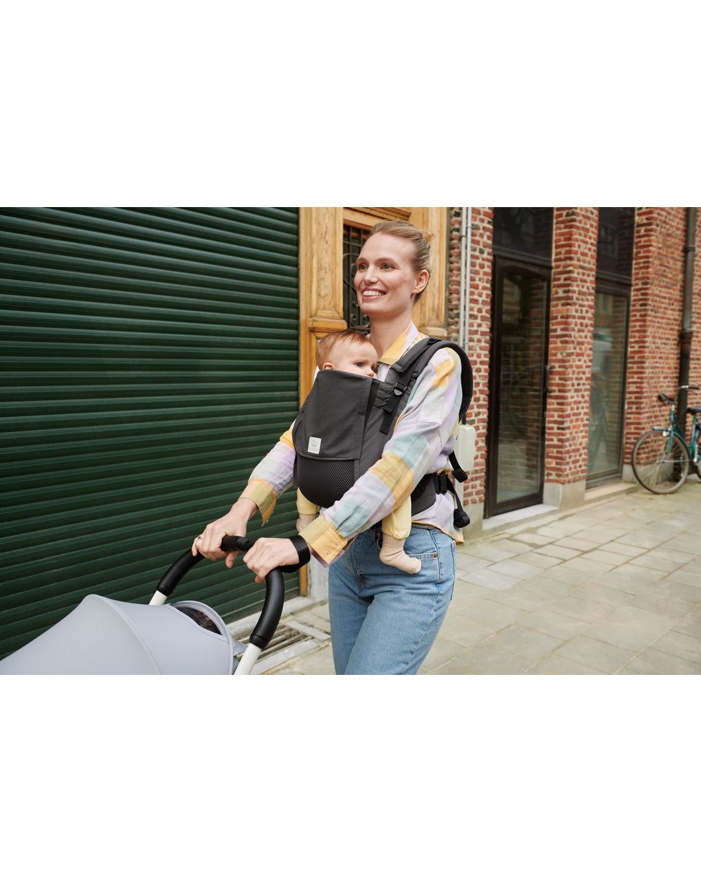 Marsupio limas™ in mesh traspirante - anthracite - stokke