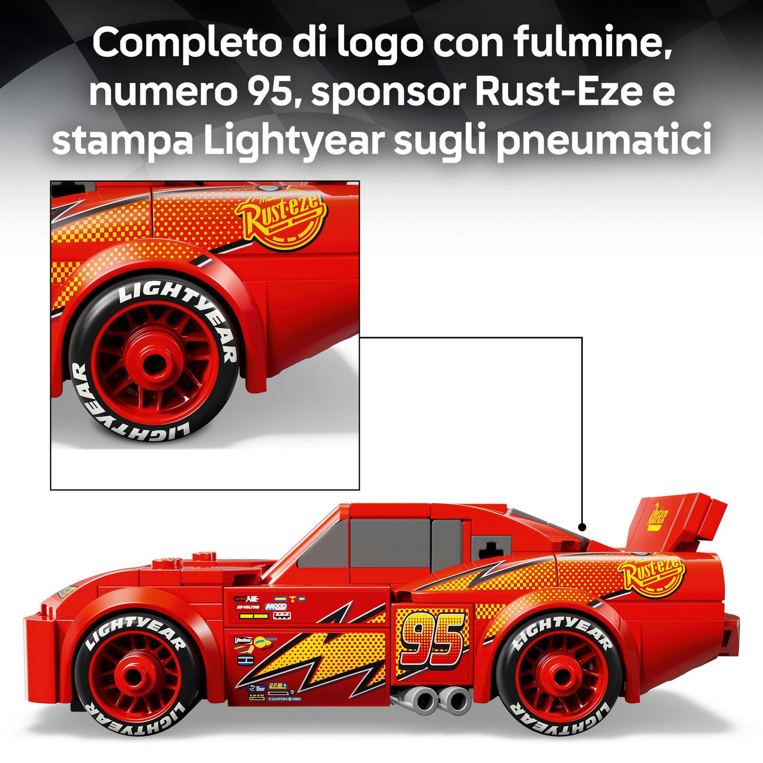 Lego speed champions saetta mcqueen - 77255
