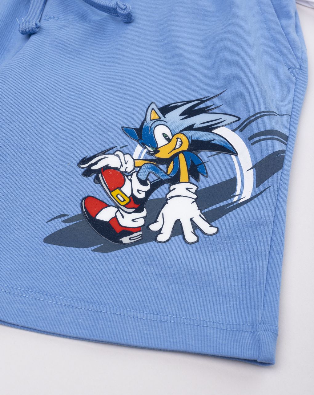 Completo estivo bambino t-shirt e shorts sonic