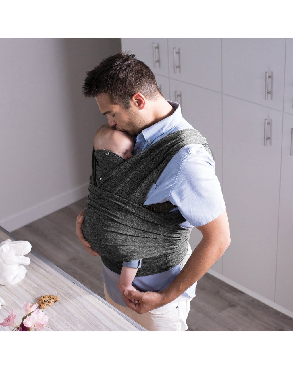 Portabebè comfyfit blu evolution - boppy