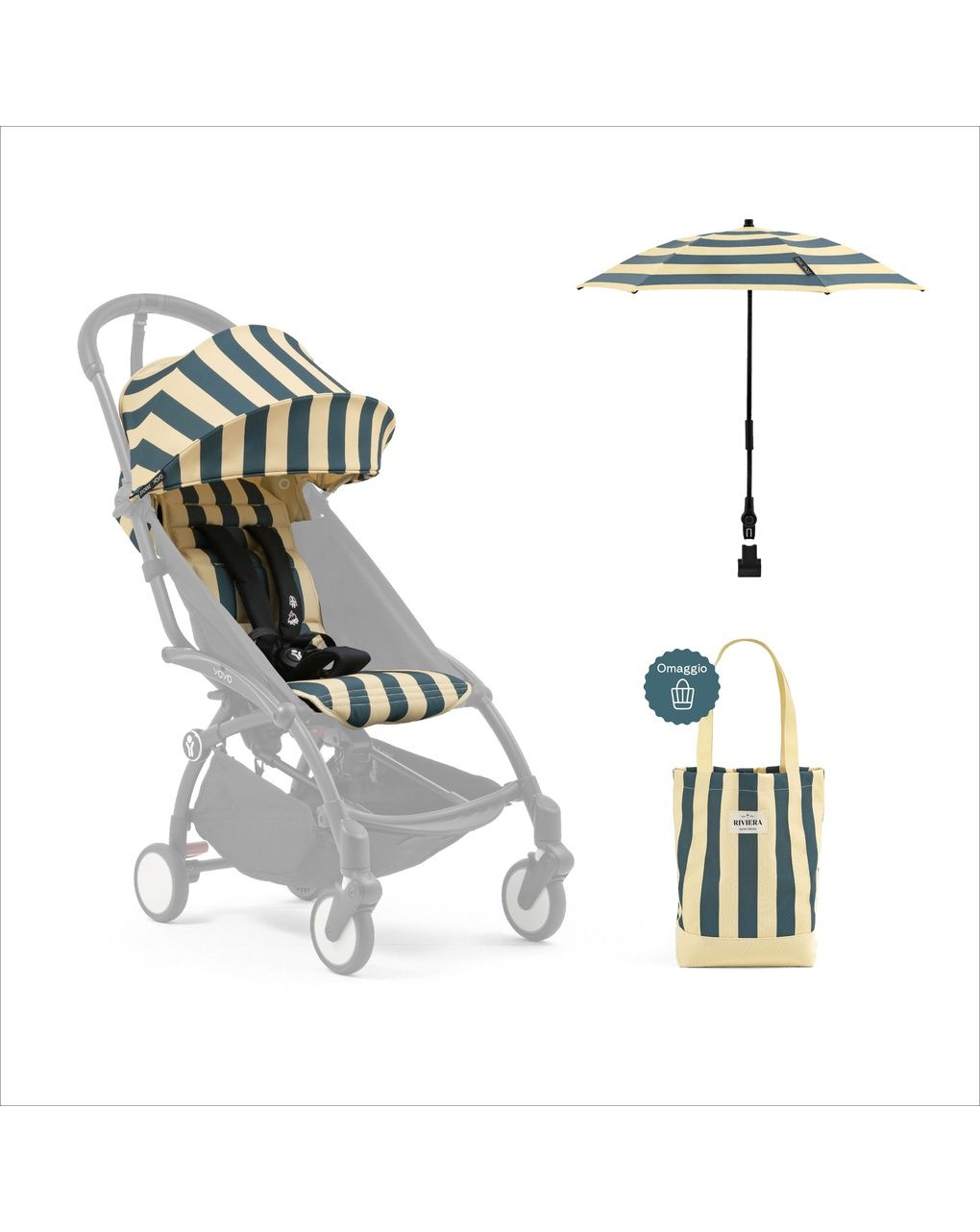 Rivestimento colorato riviera summer kit - monaco - stokke® yoyo®