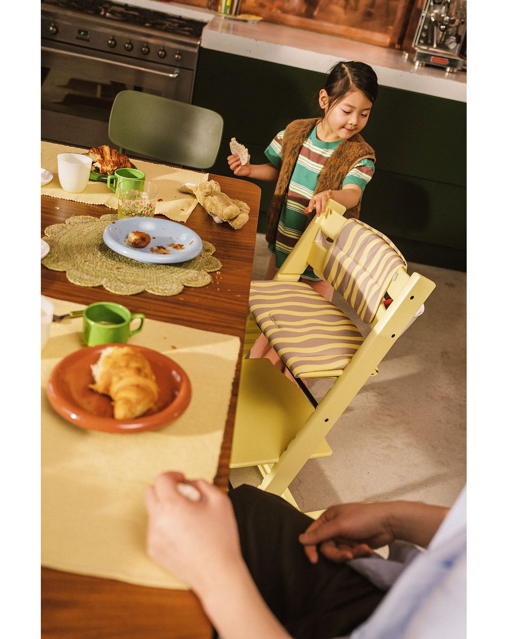 Seggiolone tripp trapp® - faggio - lemon yellow - stokke