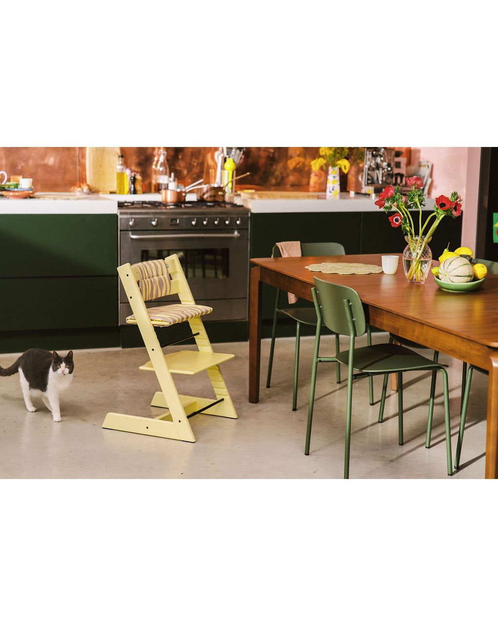 Seggiolone tripp trapp® - faggio - lemon yellow - stokke