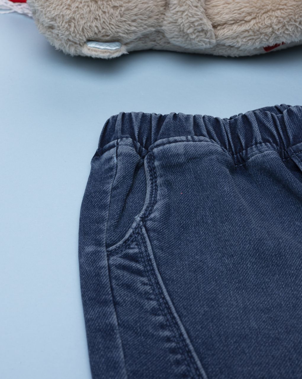 Pantaloni denim bimbo scuri