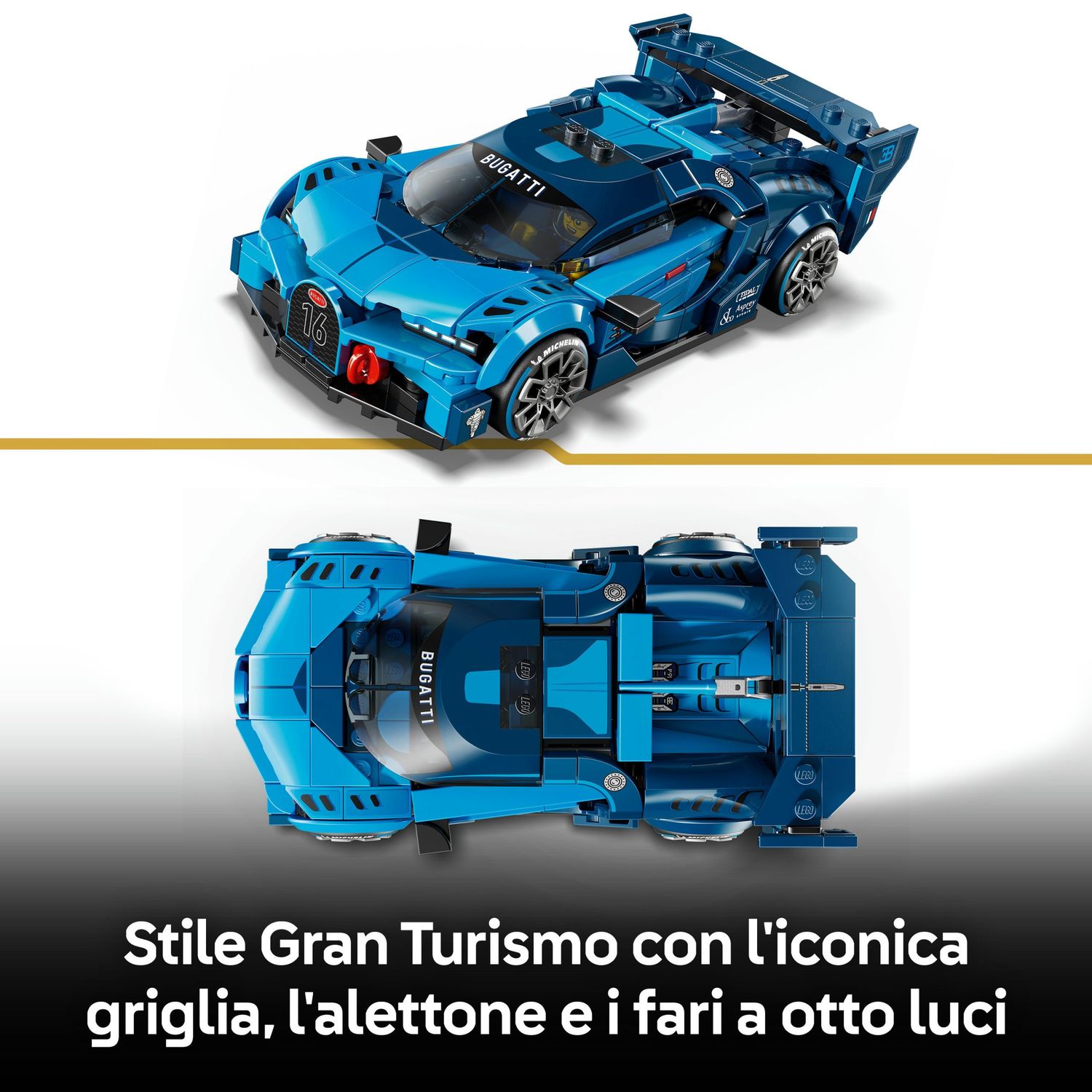Lego speed champions super auto sportiva bugatti vision gt - 77253