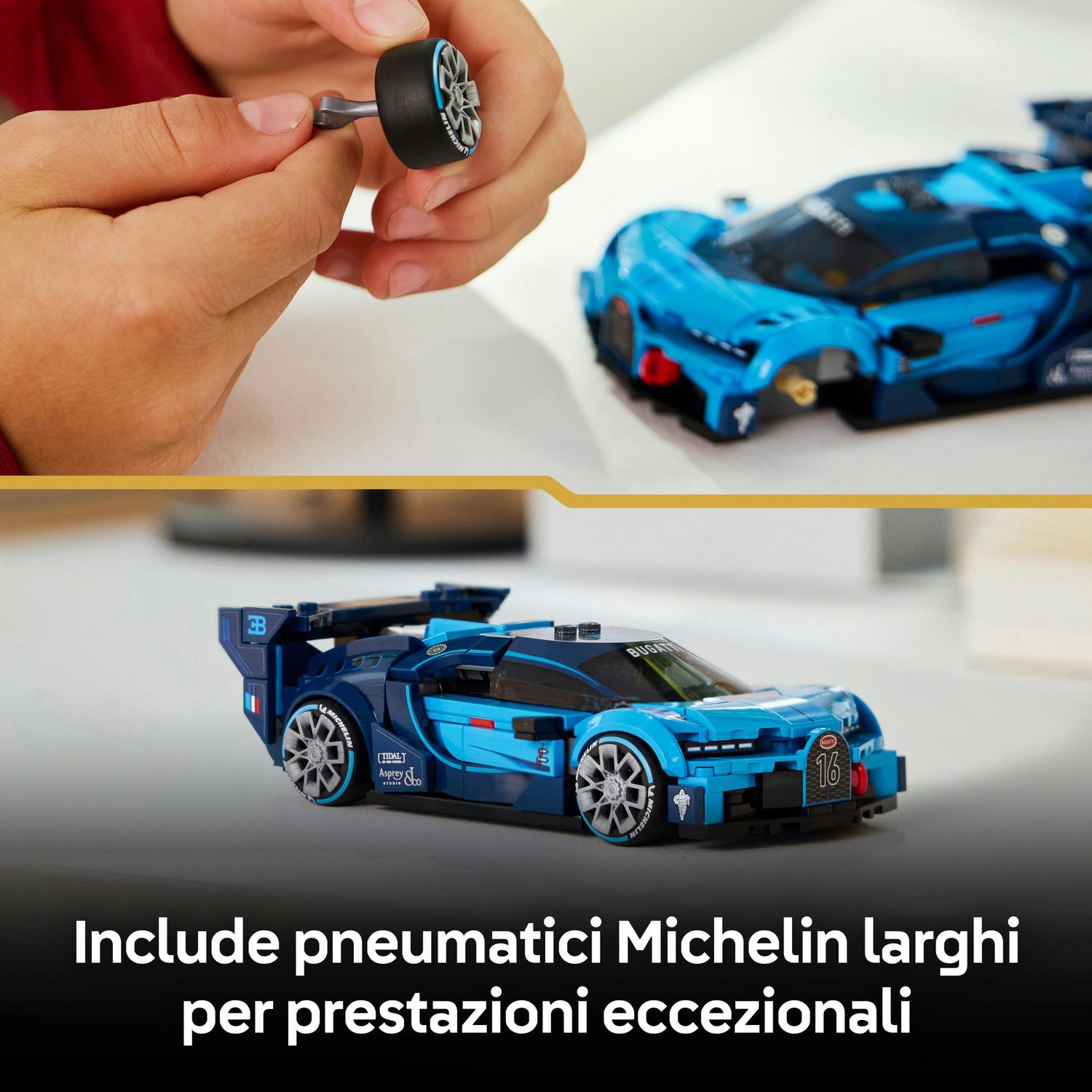 Lego speed champions super auto sportiva bugatti vision gt - 77253