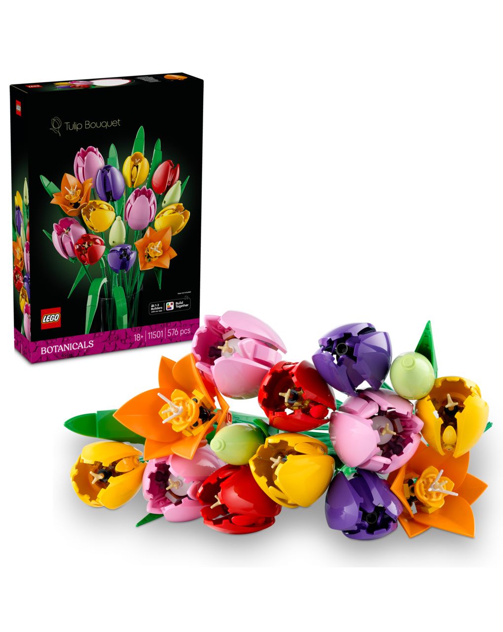 Lego botanicals 11501 bouquet di tulipani
