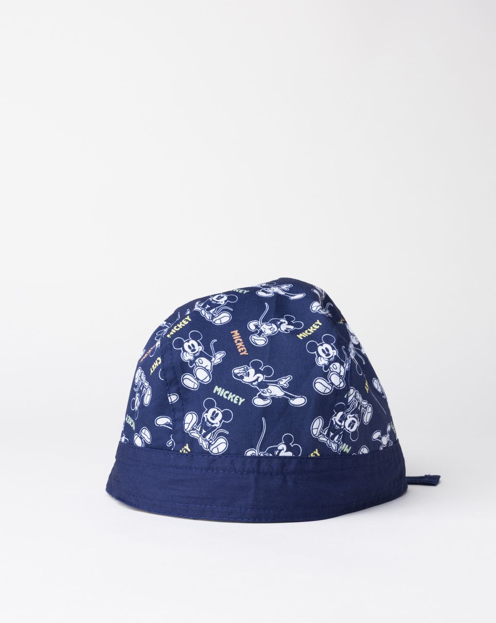 Cappellino neonato mickey mouse blu