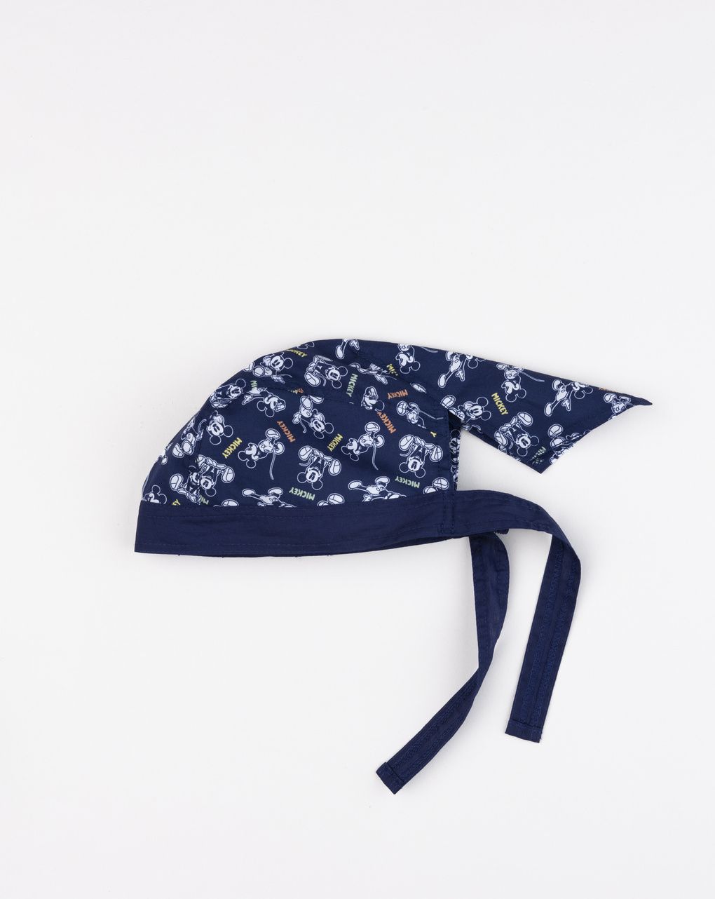 Cappellino neonato mickey mouse blu