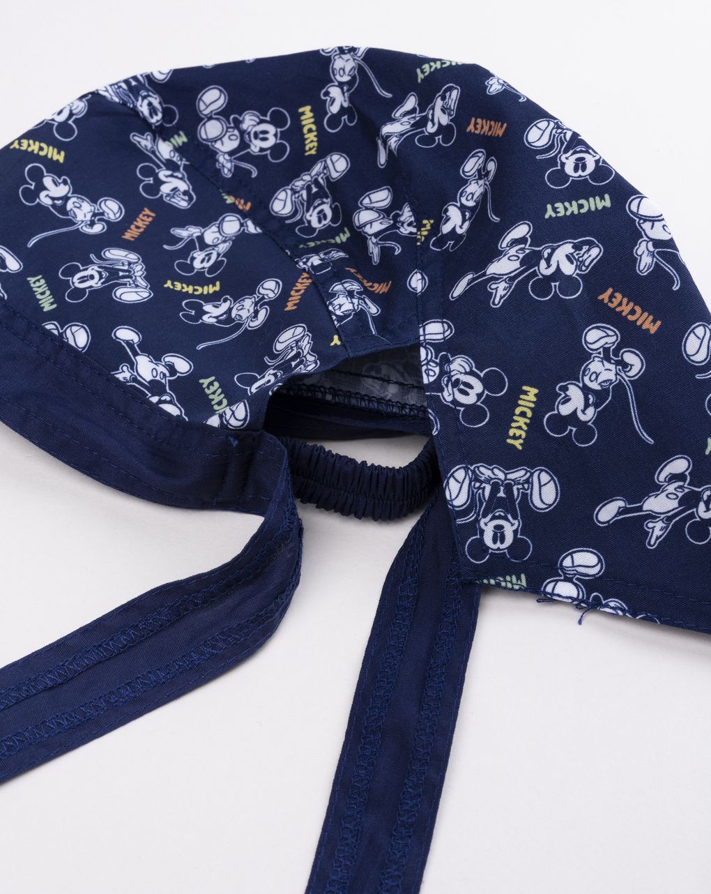 Cappellino neonato mickey mouse blu