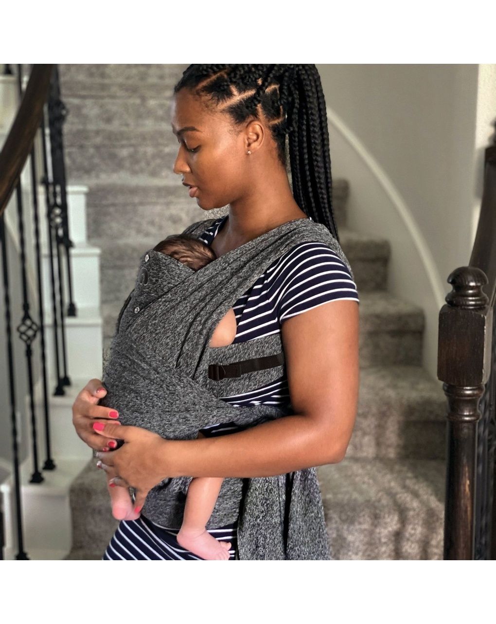 Portabebè comfyfit evolution grigio - boppy