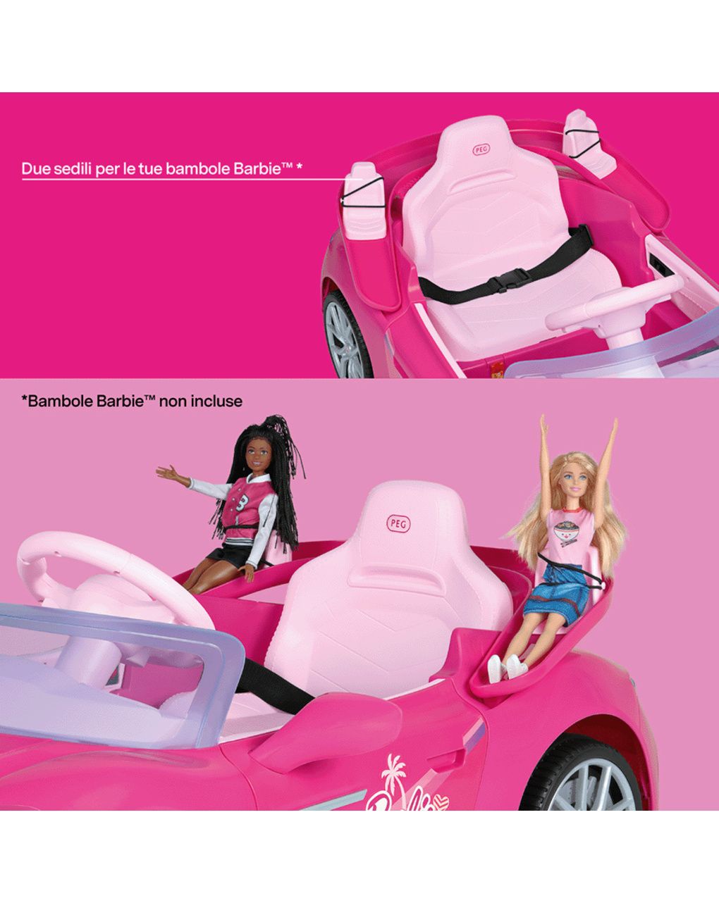 Barbie rc - peg perego - 18m+