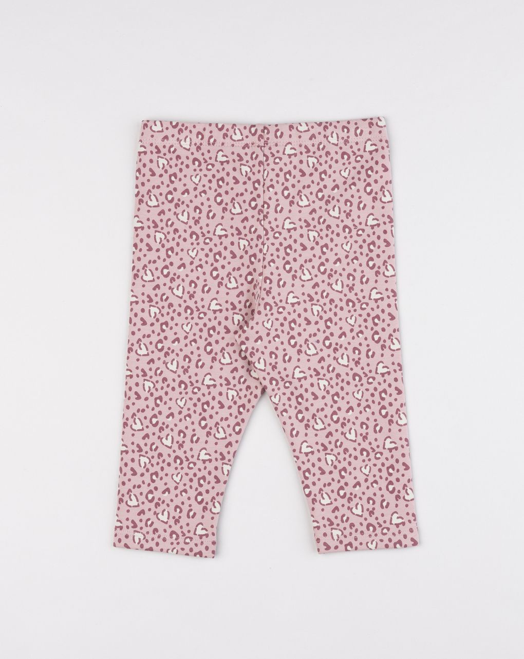 Leggings bimba rosa fantasia cuori