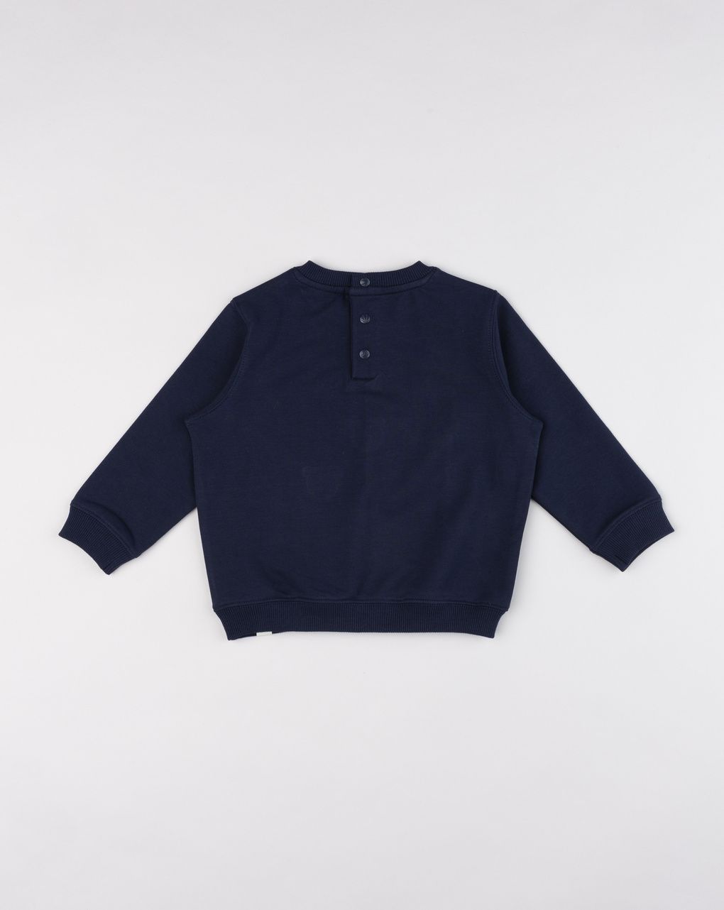 Maglia french terry bimbo blu "baseball"