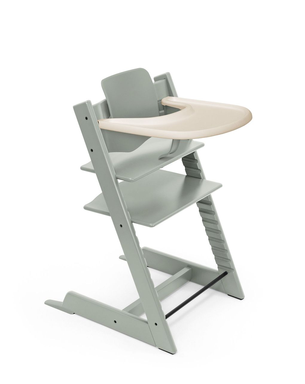 Pack seggiolone tripp trapp® con vassoio - kit glacier green - stokke