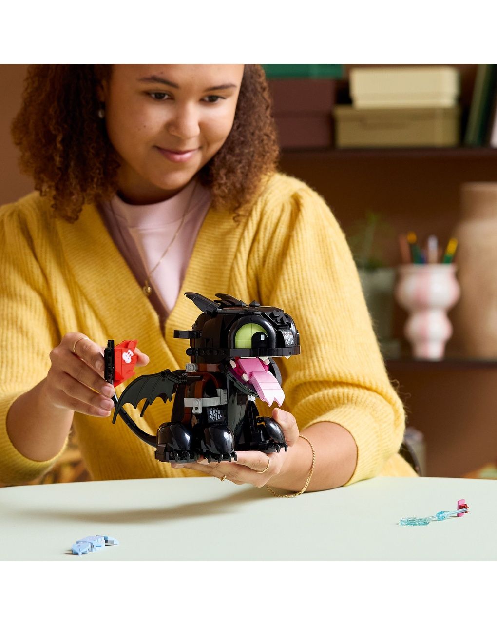 Lego icons 10375 dragon trainer: sdentato