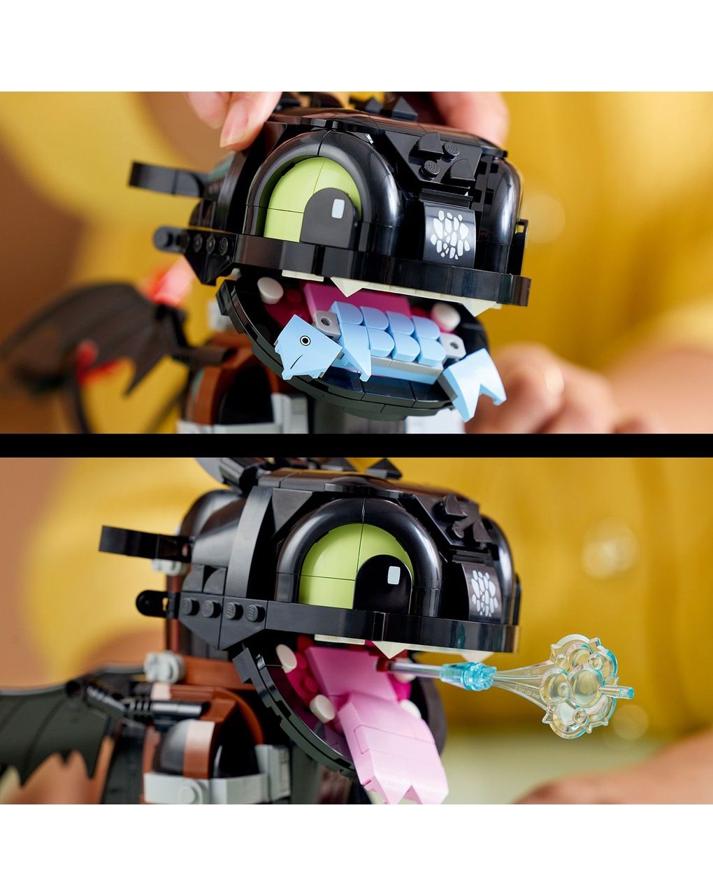 Lego icons 10375 dragon trainer: sdentato