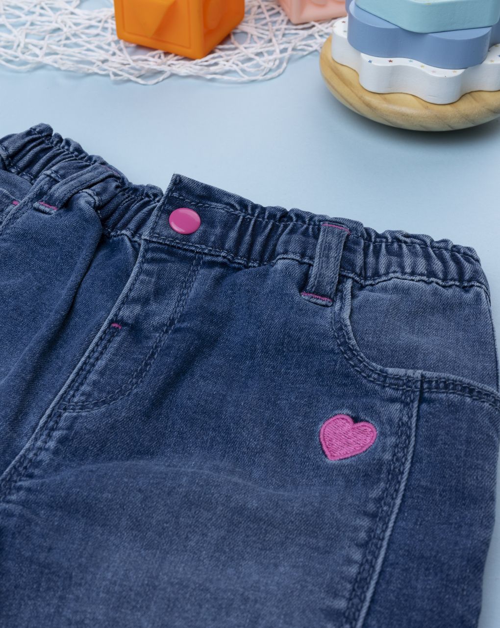 Pantaloni denim bimba