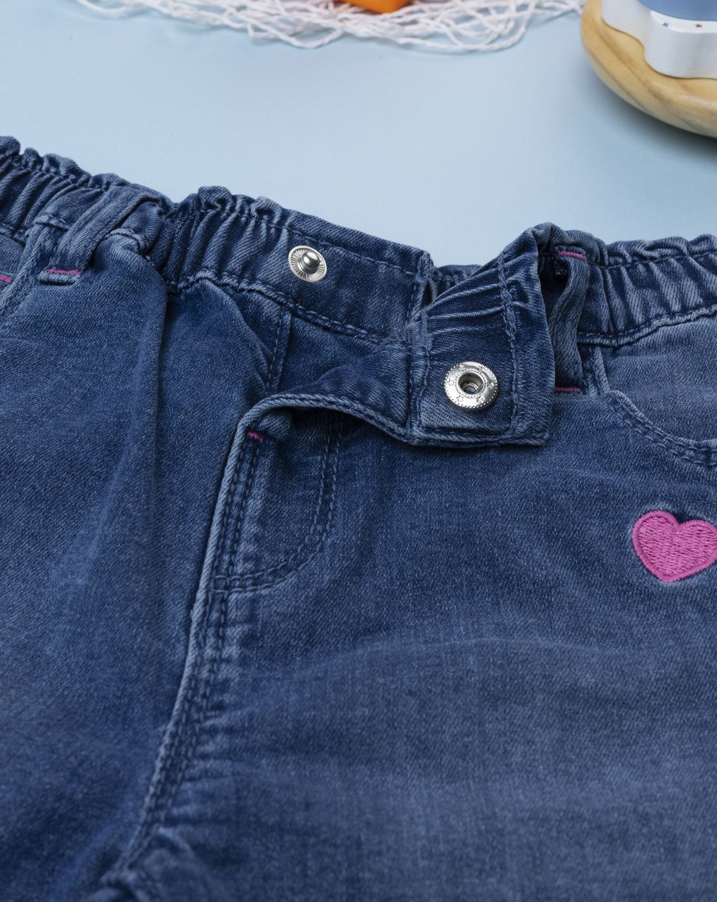 Pantaloni denim bimba