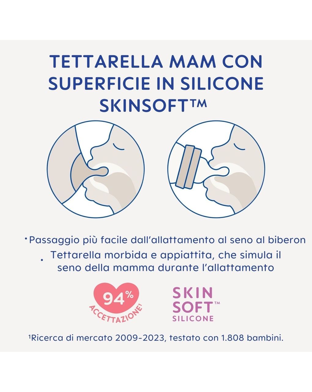 Mam biberon easy active 330 ml, biberon mam per bambini attivi ergonomico e pratico, neutro, 4+ mesi