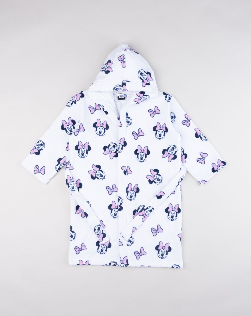 Accappatoio bambina con cappuccio minnie mouse
