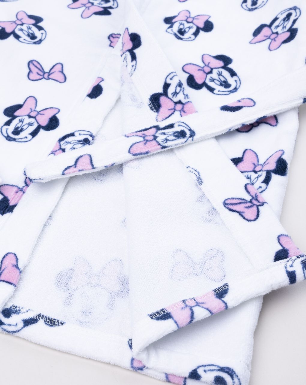 Accappatoio bambina con cappuccio minnie mouse