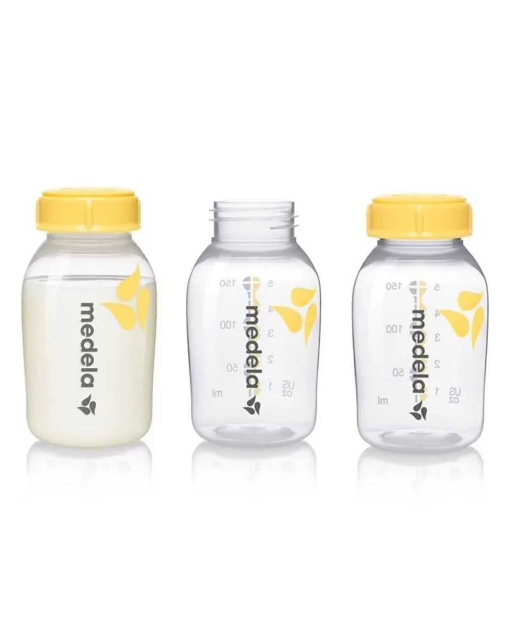 Bottiglie per la conservazione del latte materno (3 da 150 ml) - medela
