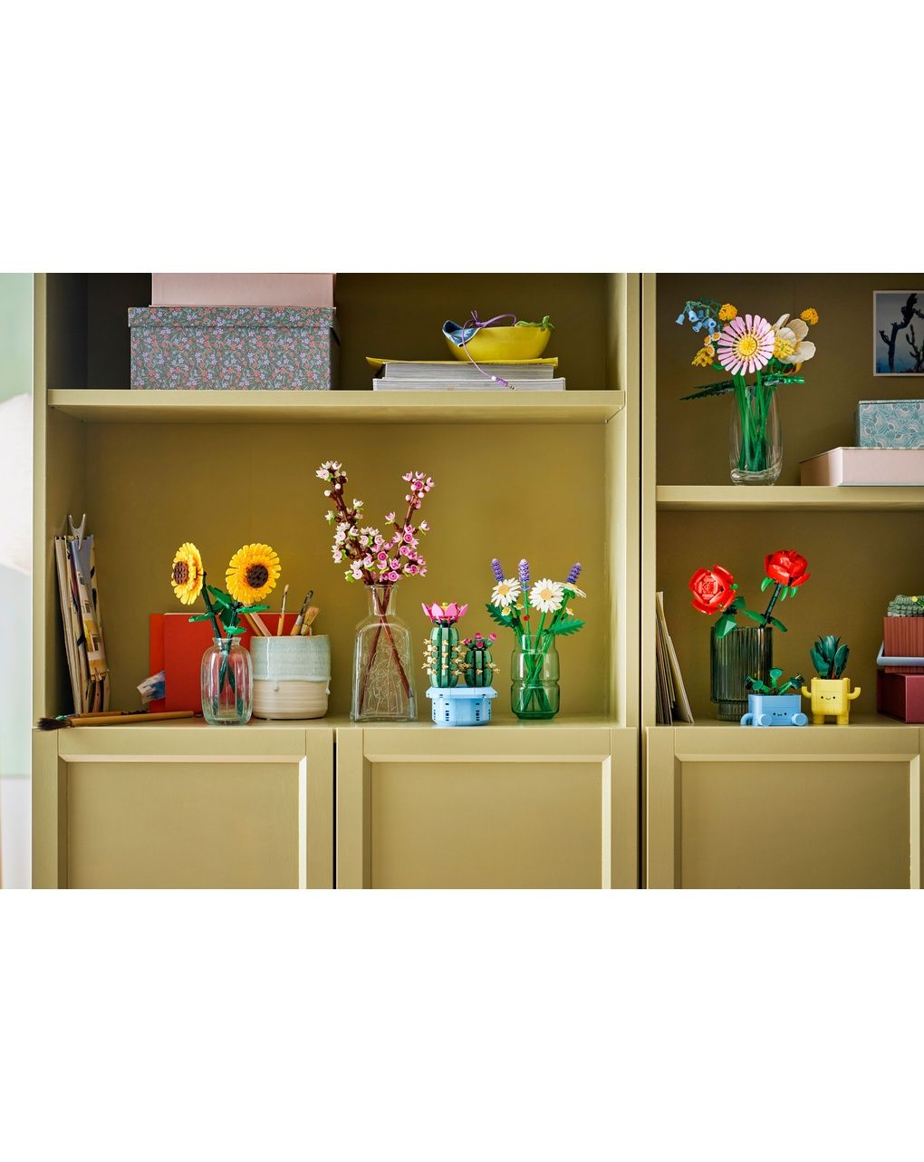 Lego botanicals 11509 cactus in fiore