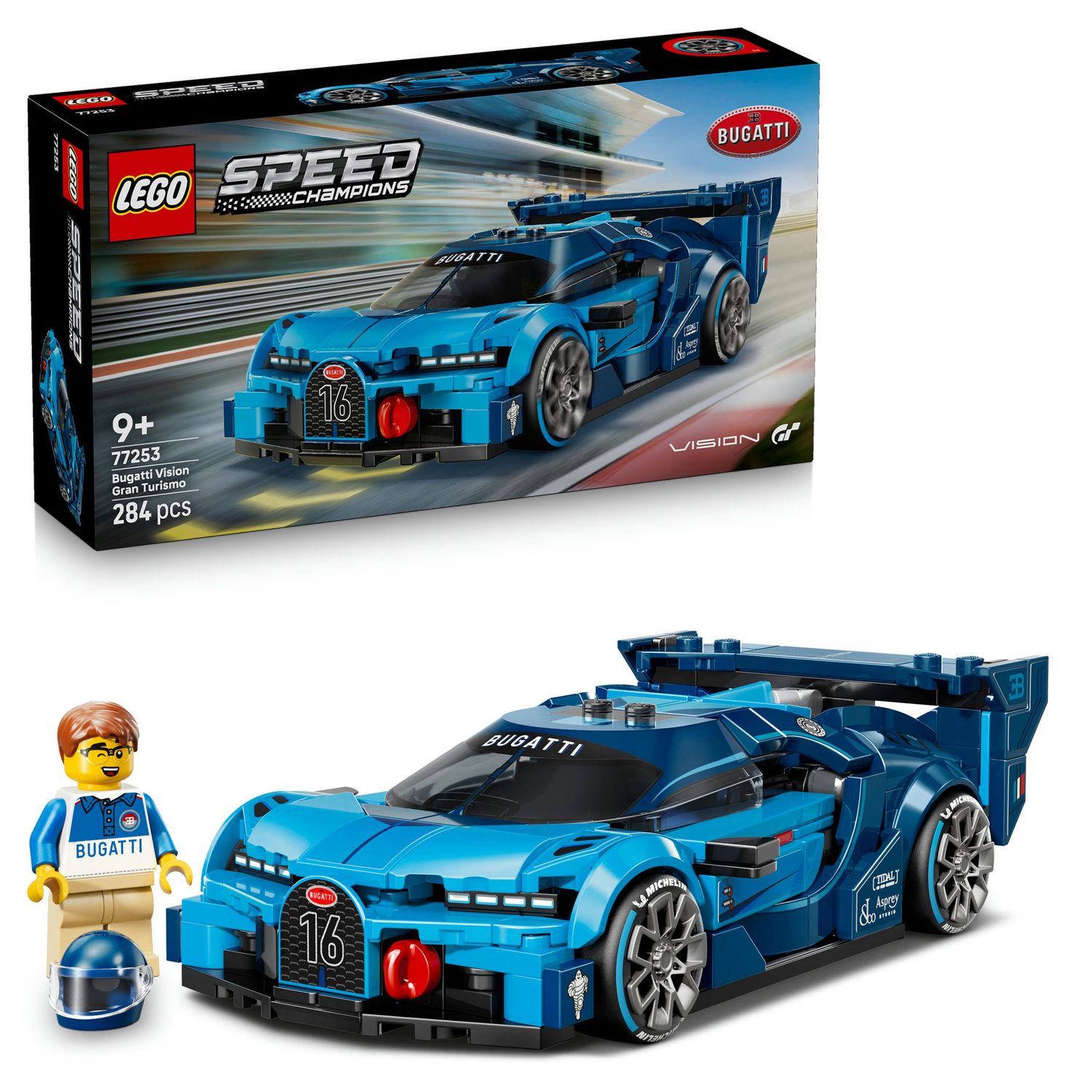 Lego speed champions super auto sportiva bugatti vision gt - 77253