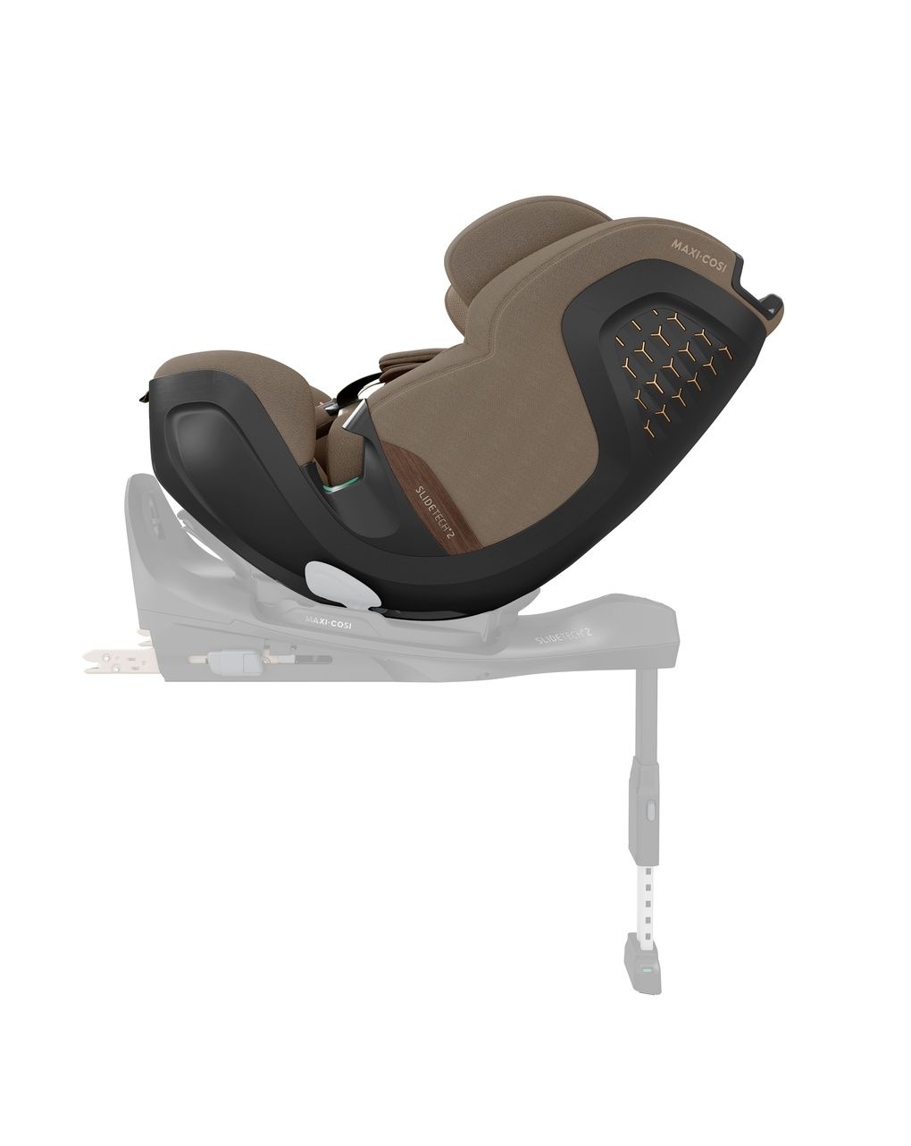 Seggiolino auto  pearl xl slide pro (61-150 cm) authentic truffle - maxi-cosi