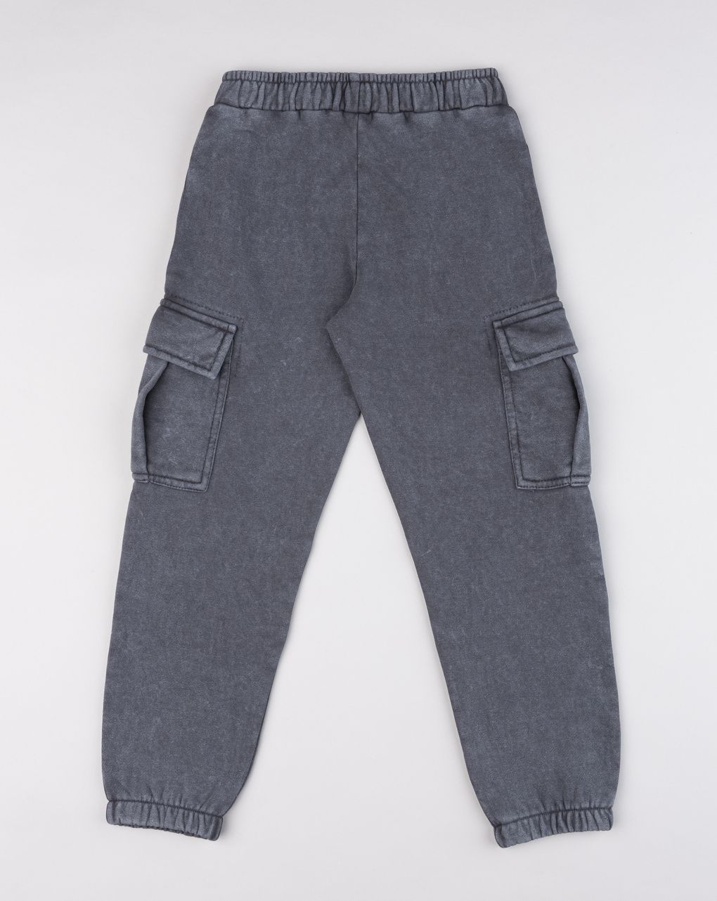Pantalone bambino antracite con tasconi