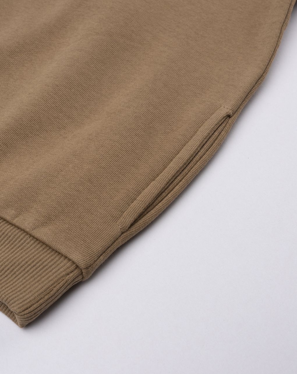 Felpa bambino marrone con stampa minimal