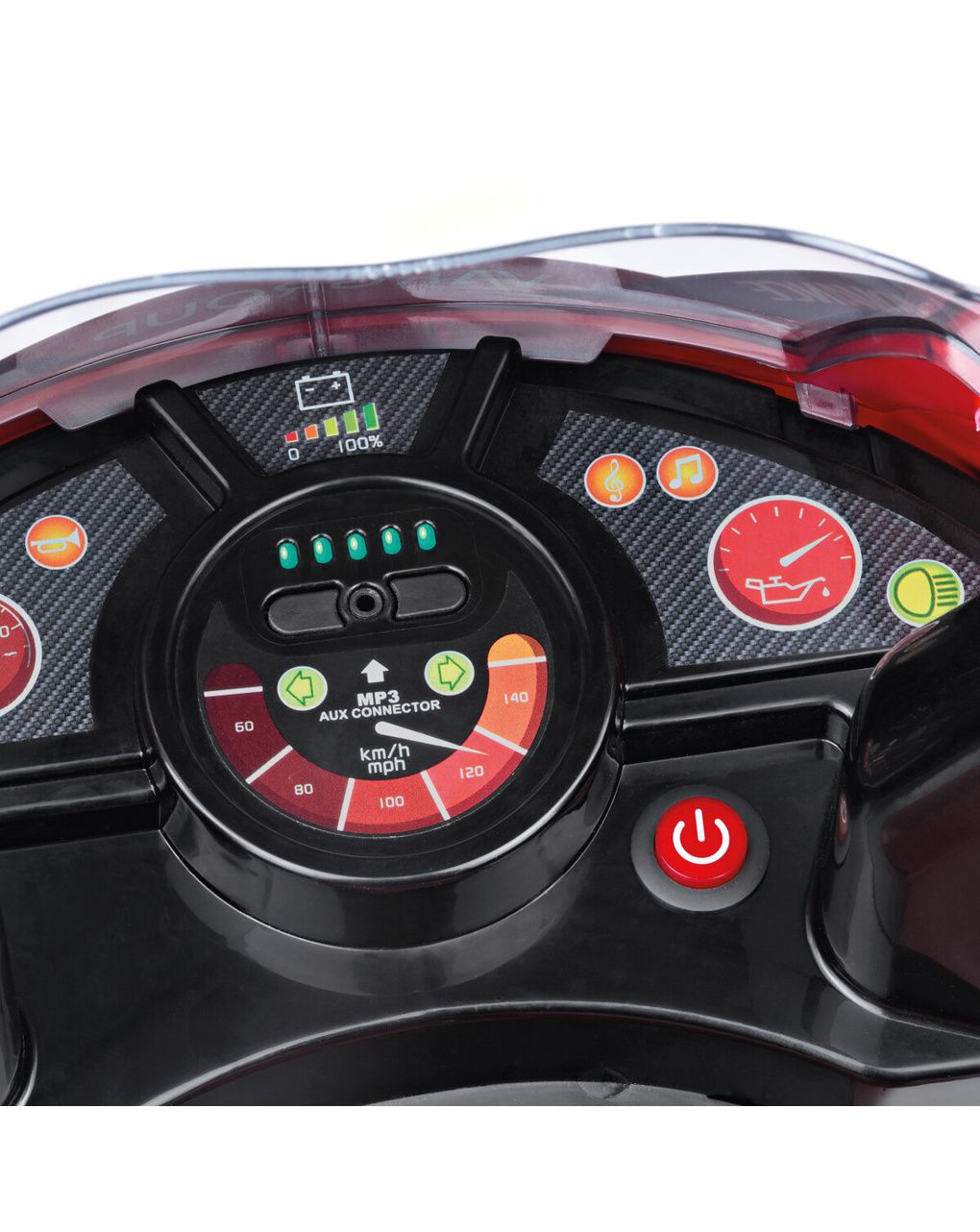 Ducati moto elettrica - peg perego - 2+