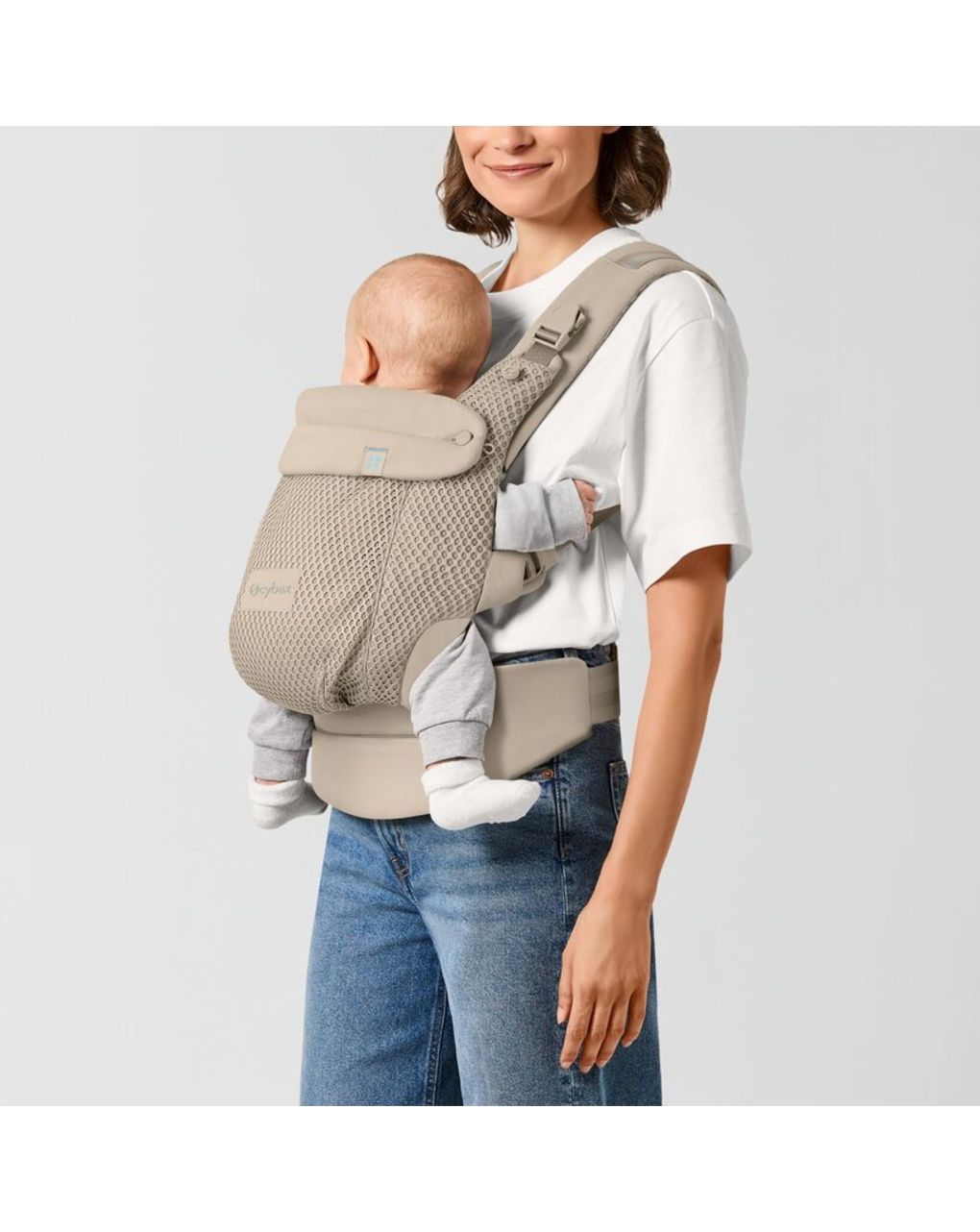 Marsupio amya carrier almond beige - cybex
