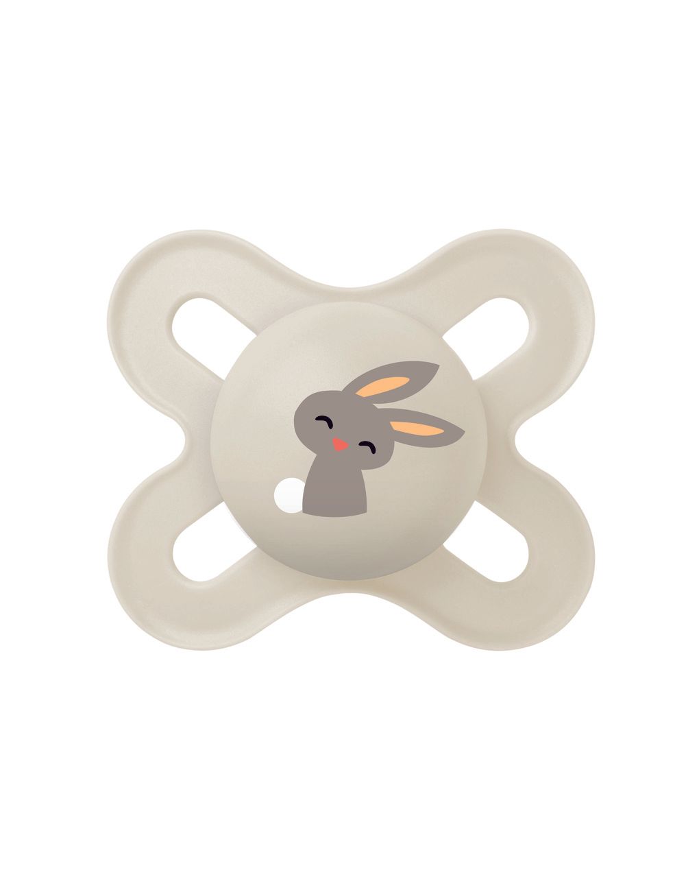 Mam original start succhietto 0-2 mesi (set da 2), ciuccio mam 0-2 mesi con tettarella ortodontica in silicone, neutro