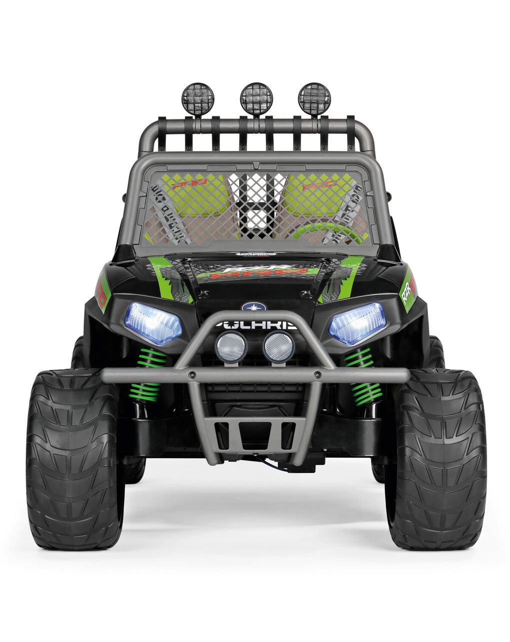 Polaris rzr pro green shadow - peg perego - 6+