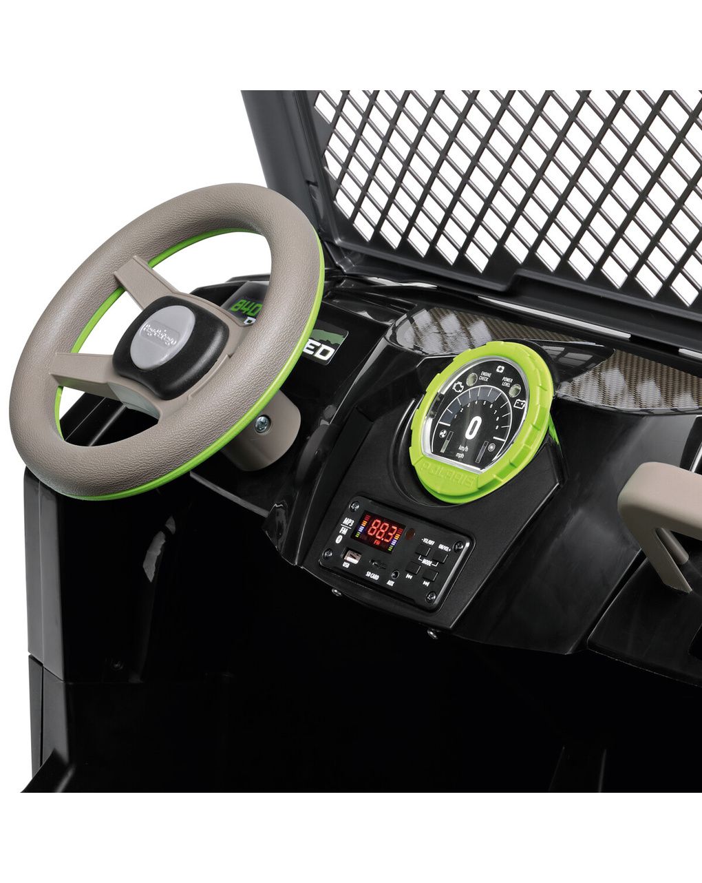 Polaris rzr pro green shadow - peg perego - 6+