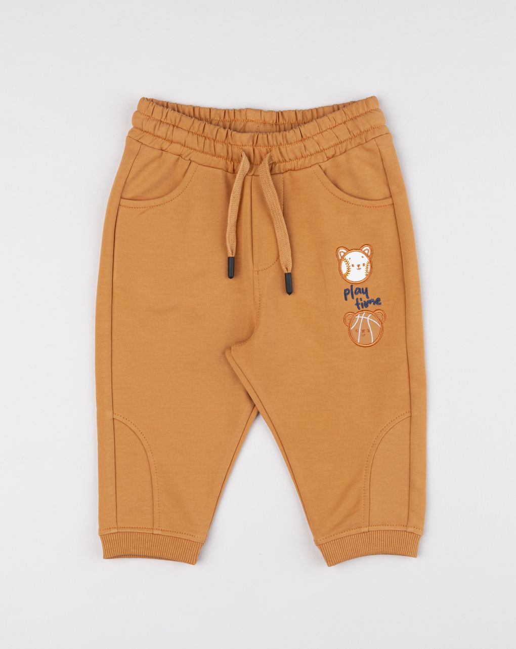 Pantalone french terry bimbo "baseball"