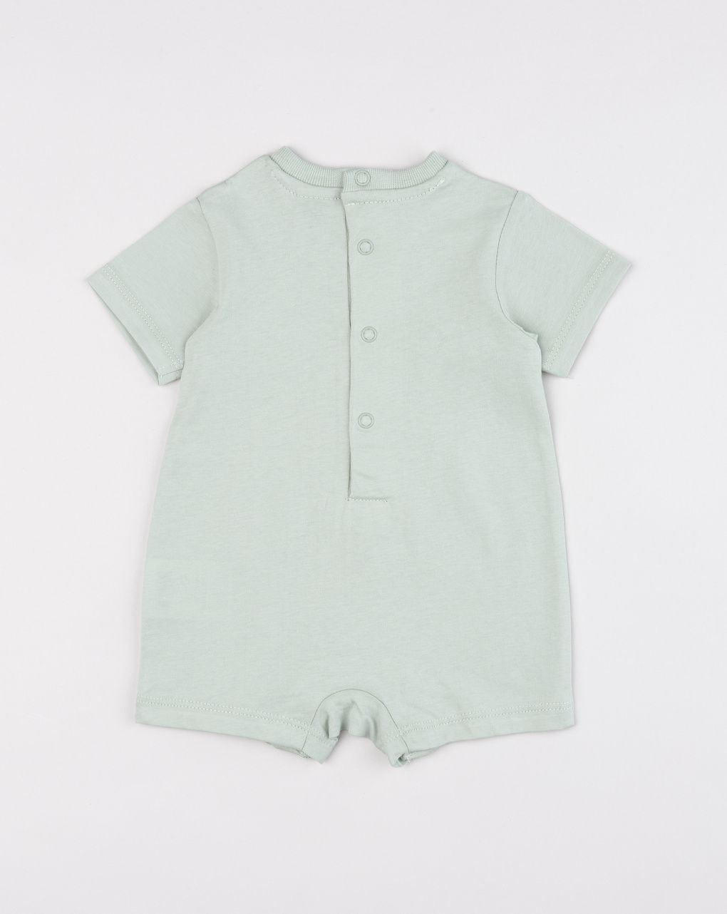 Pagliaccetto neonato verde stampa re leone