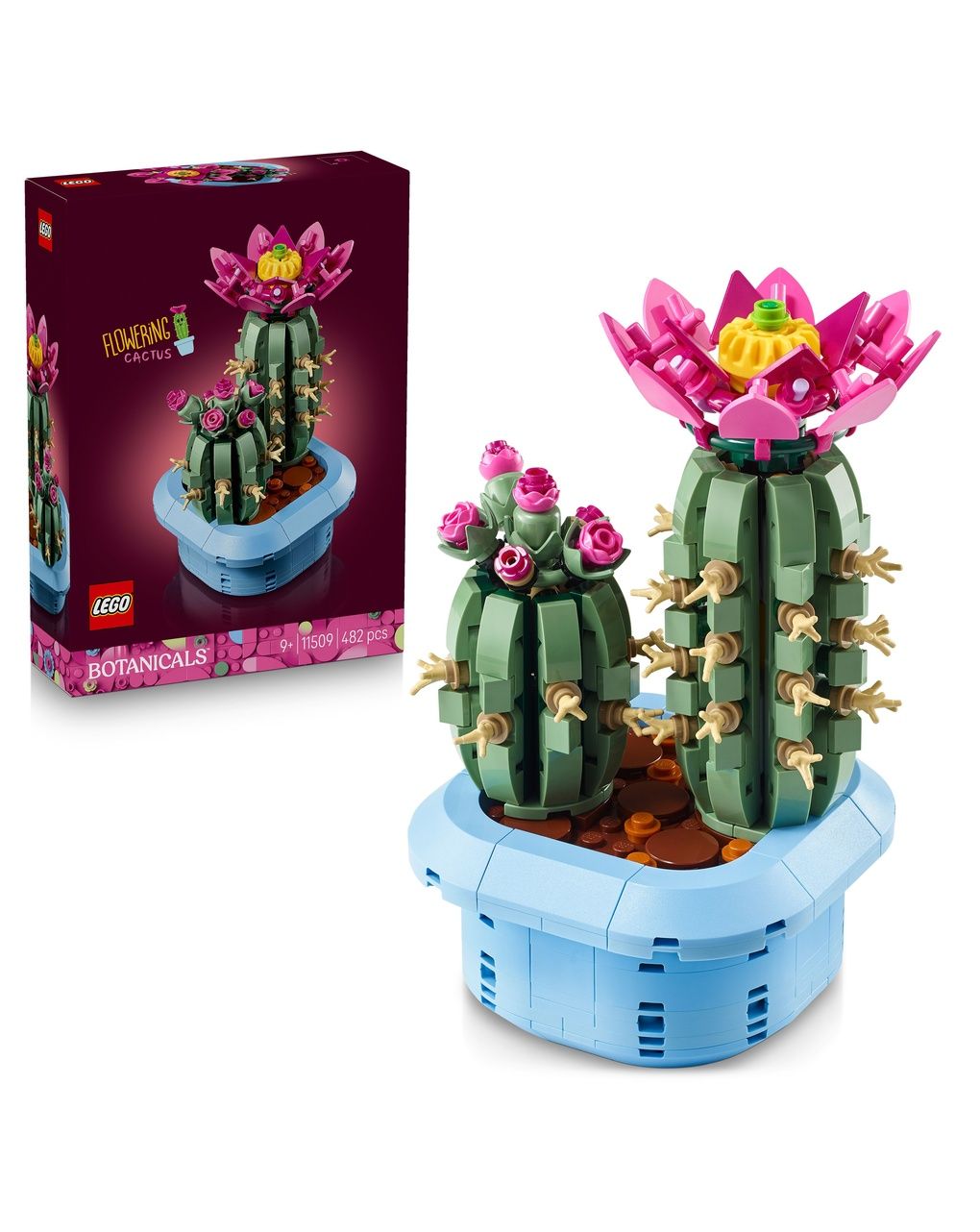 Lego botanicals 11509 cactus in fiore