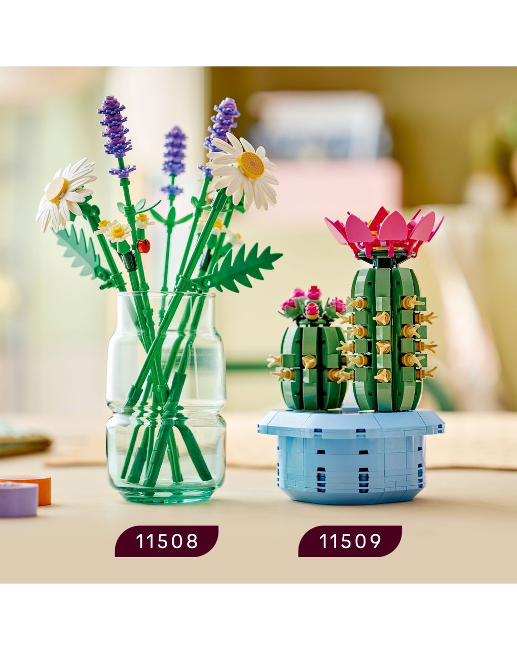 Lego botanicals 11509 cactus in fiore